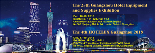 Latest company news about 25th выставка оборудования и поставок гостиницы Гуанчжоу & 4-ое HOTELEX Гуанчжоу 2018